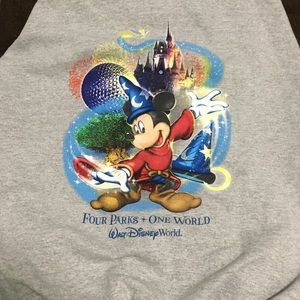 Walt Disney World Zip Hoodie Jacket Sz Med